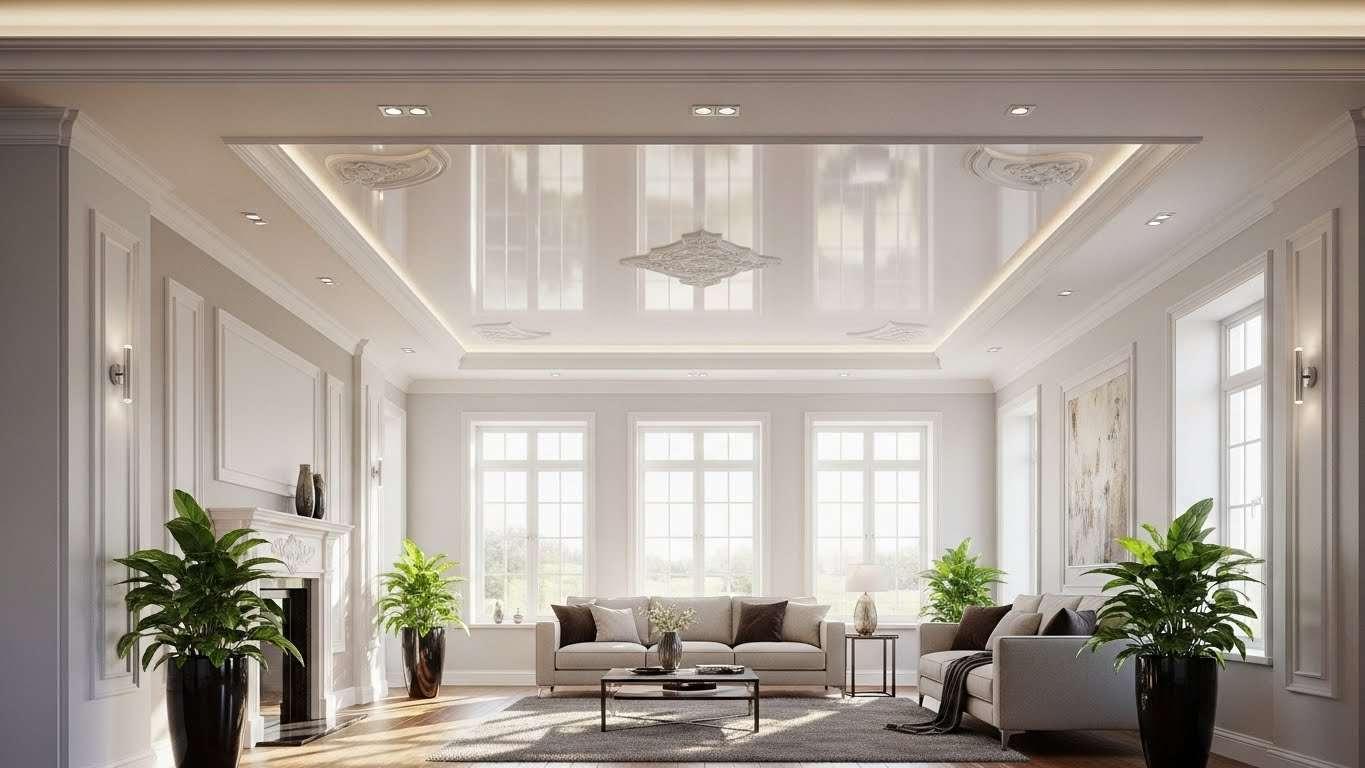 gipsovye potolki dlya zhilyh pomescheniy 1