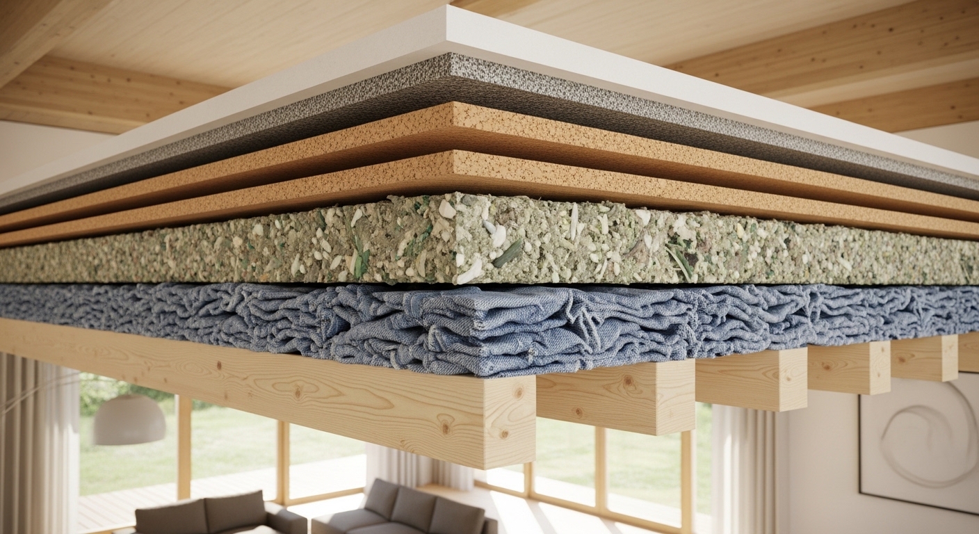 teplo i zvukoizolyatsiya v ekologichnyh potolkah sovremennye resheniya